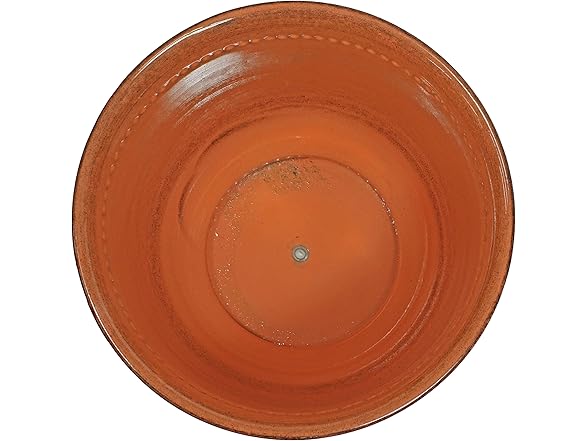 Sunnydaze Michael 14.5" Metal Outdoor Plant Pot Set