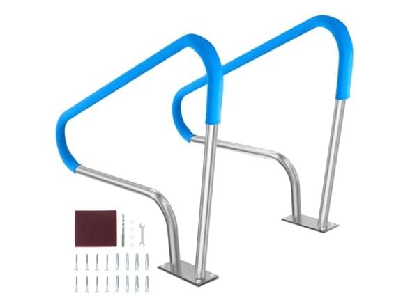Pool Handrail, 2 PCS 48x36in Railing