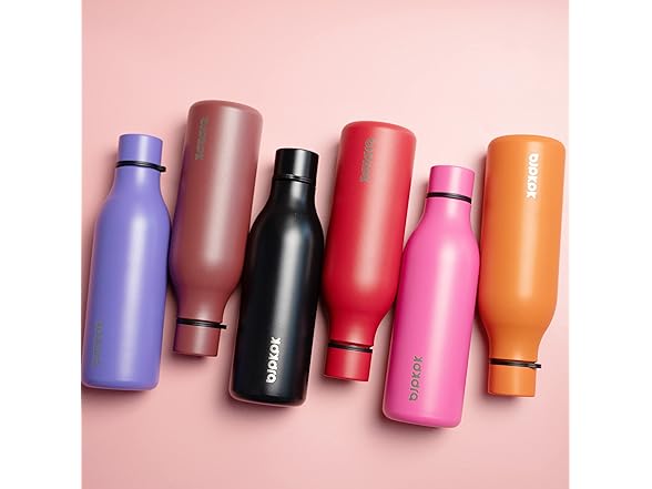 BJPKPK Insulated Water Bottle 18oz Pink