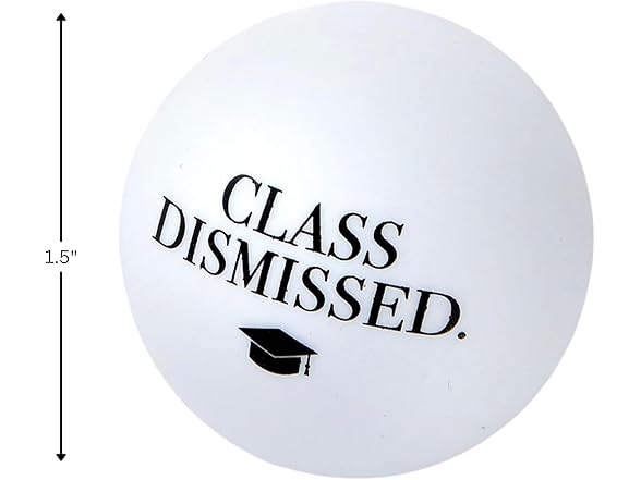 Amscan Bold Black & White Plastic Pong Balls