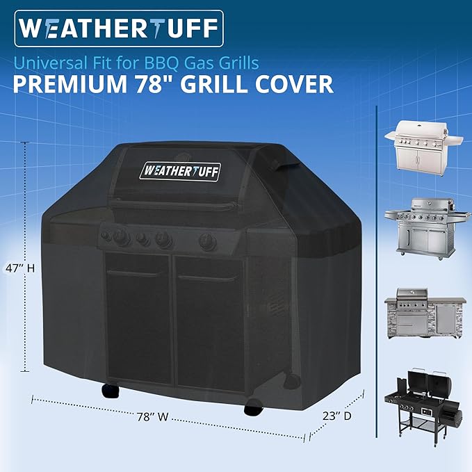 WeatherTuff All Season Grill Cover - Choose Size - Gallery 11