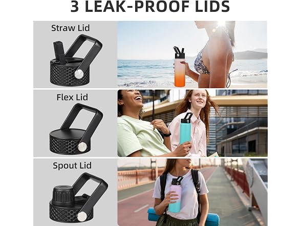 BJPKPK 40oz Insulated Water Bottle