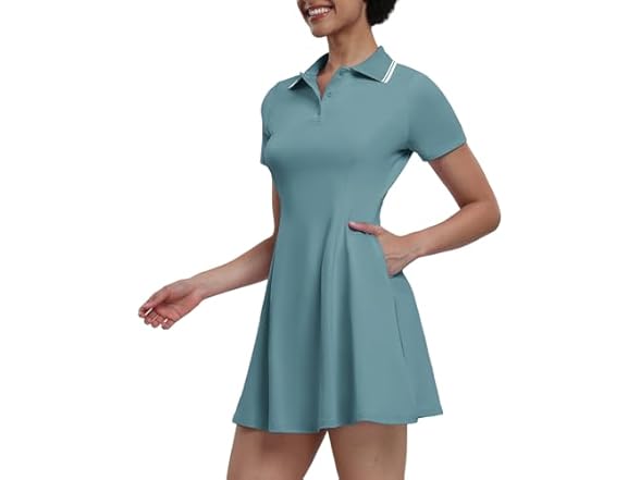 Ggov Women Tennis Dresses Golf Dress Short Shorts