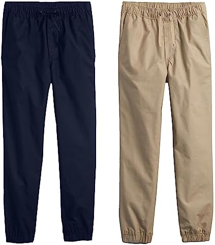 2PK Toddler's Classic Twill Joggers