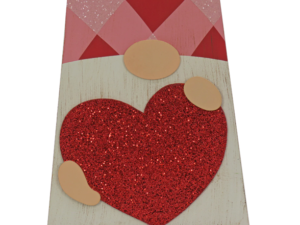 Valentine's Heart Gnomes Decoration