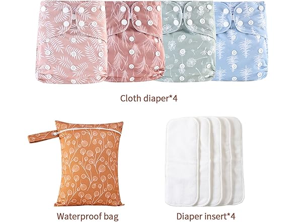 HappyFlute 9 Sets Newborn Baby Clothes