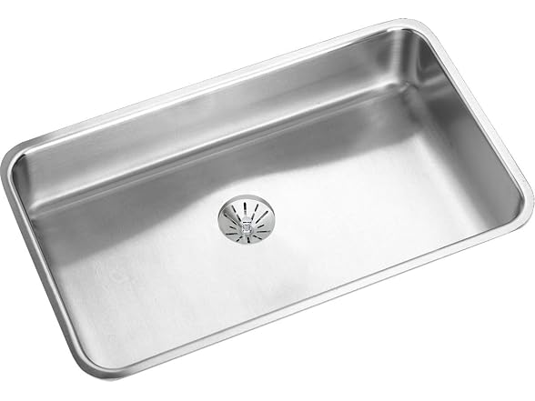 Elkay Classic Single Bowl Undermount w Perfect Drain
