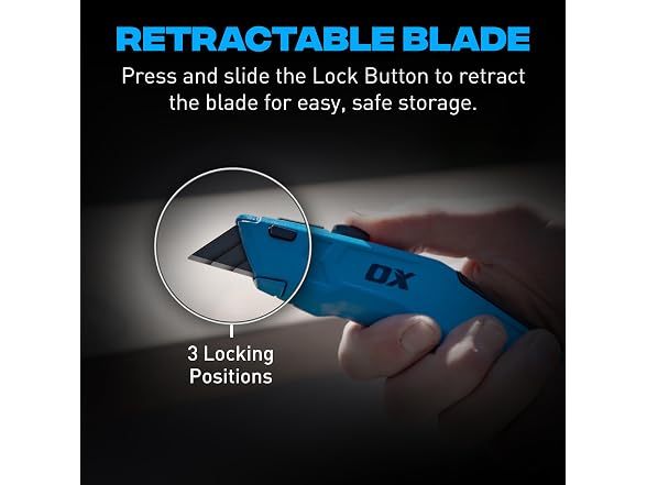 OX Pro Retractable Utility Knife