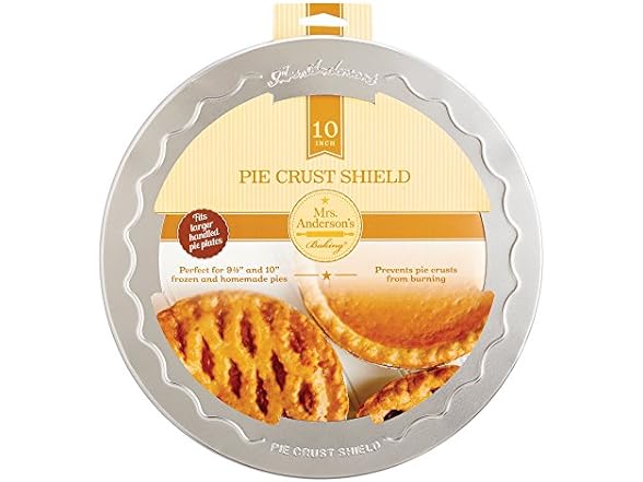Baking Pie Crust Protector Shield