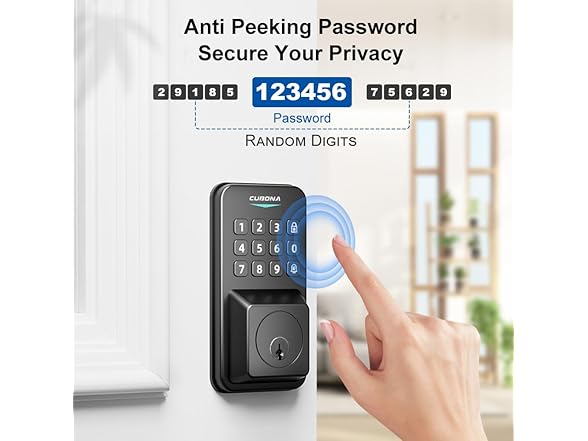 Cubona Keyless Entry Door Lock