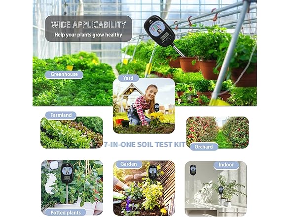 TryOpen Soil Test Kit Soil Moisture Meter