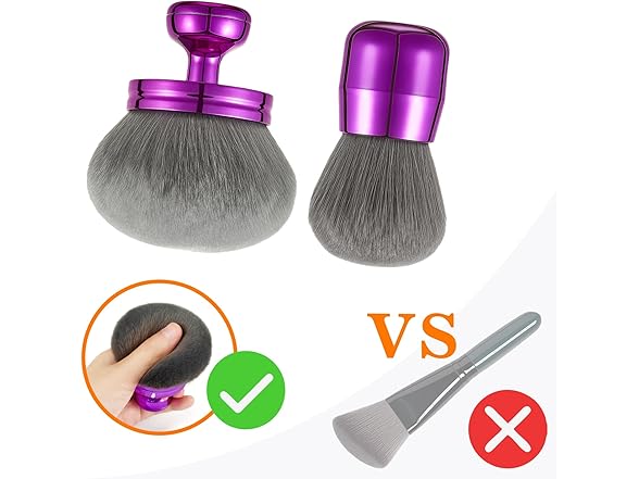 Extra Large Kabuki Brush Set