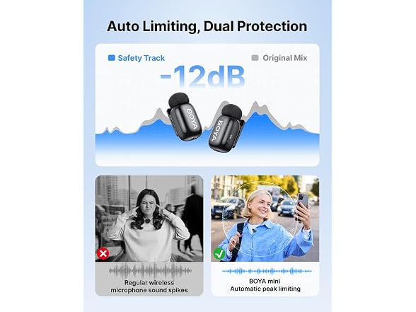 BOYA mini 2 Wireless Lavalier Mic