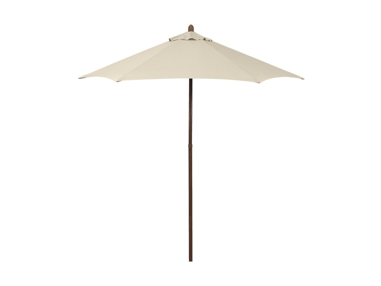 Astella 7.5' Rd Faux Wood Market Umbrella - Gallery 16
