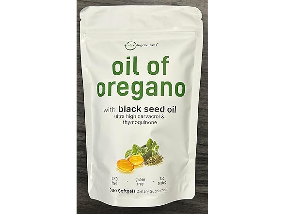 Micro Ingredients Oregano Oil 300ct