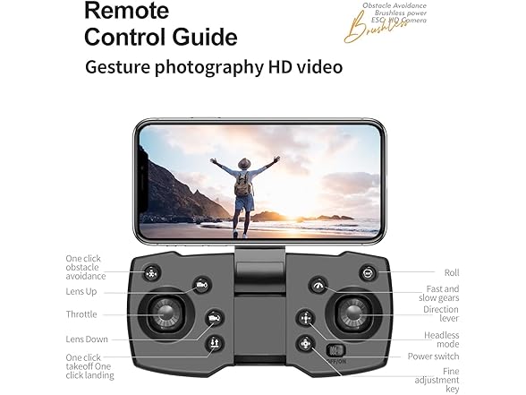 LOQFGDW 4k Drone with Dual Cameras