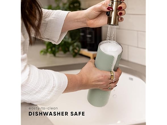 Simple Modern Water Bottle with Straw lid 24oz, Blush