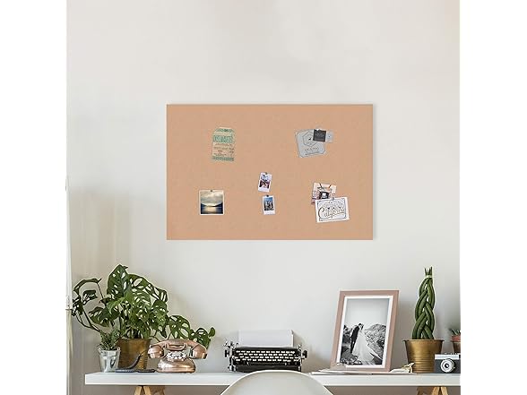 U Brands Cork Bulletin Board 36"x24"