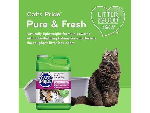 Cat's Pride Fresh Scent Pure & Fresh Multi-Litter