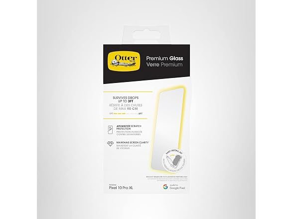 OtterBox Google Pixel 10 Pro XL Premium Glass Screen Protector