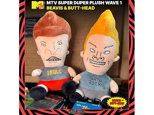 Super7 Super Duper Plush Beavis - 8"