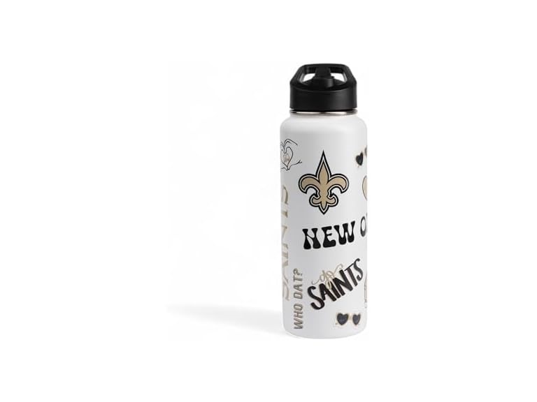SAINTS Spirit Water Bottle (34oz)