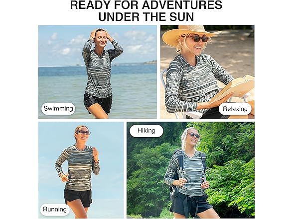 Kanu Surf Women's Black/Grey Tee (M)