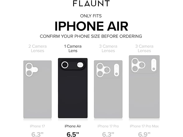 Flaunt Official Square iPhone Air Case