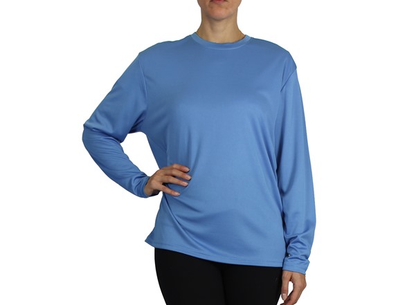 4Pk Womens L/S Performance T-Shirt