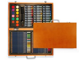 Xonex Cherry Wood Art Set - 88 pc. Set