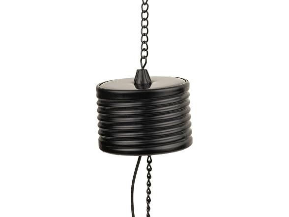 Alpine Corporation 12" Tall Hanging Solar Powered Lantern