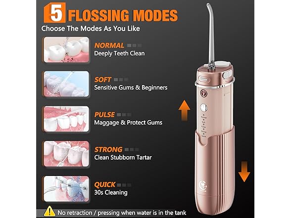 CrazyColt Portable Water Flossers