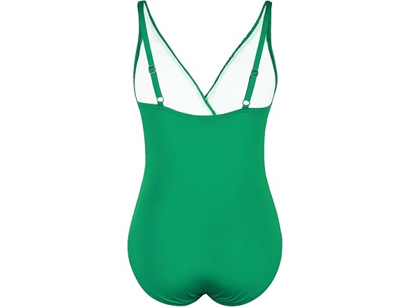 Hilor Women (8) One Piece Pin Tucked Swimsuits