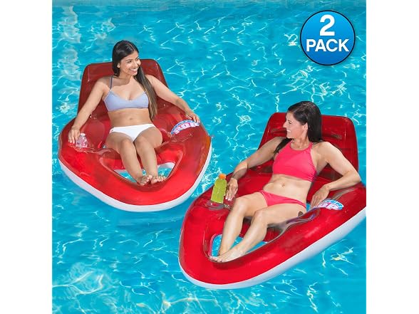Poolmaster Water Pop Deluxe Pool Float 2-Pack
