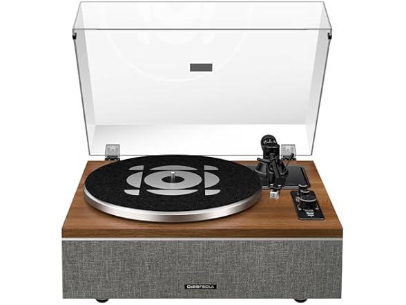 Qlearsoul Vinyl Record Player