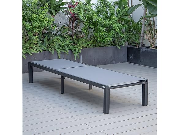 LeisureMod Marlin Chaise Lounge Chair