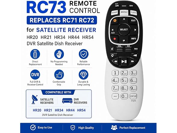 Remote Control Replacement For Directv