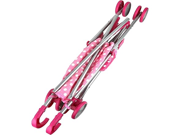 Click N' Play Precious Toys Baby Doll Stroller - Pink