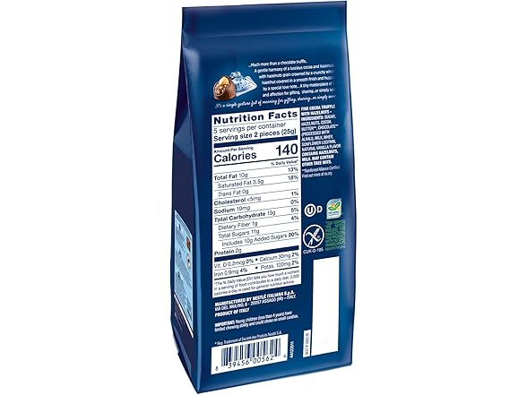 Perugina Milk Chocolate Truffle Bag 4pk