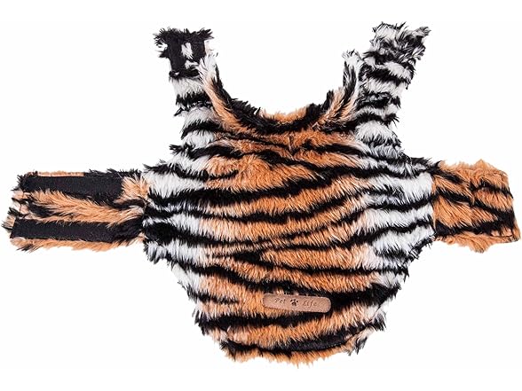 Pet Life ® Tigerbone Faux Tiger Fur Dog Coat