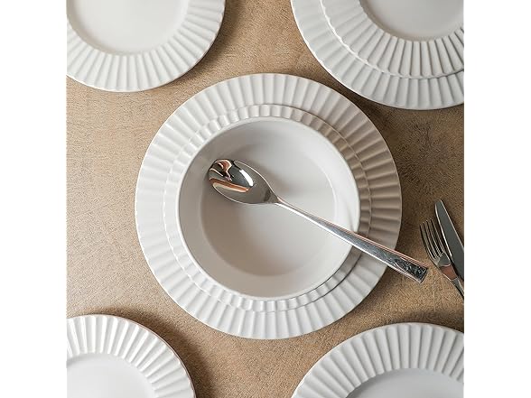 Stone Lain Lusso 16-Piece Dinnerware Set