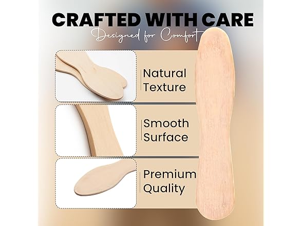 2.75" Wood Ice Cream Spoons 200ct