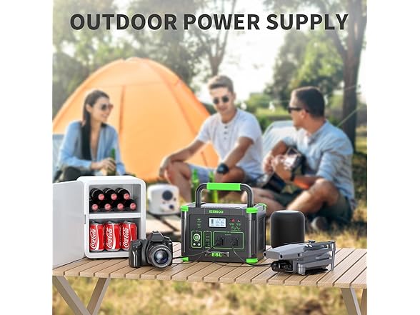 EBL EB500 500W Portable Power Station Green