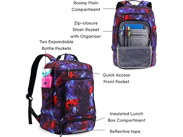 J World New York 2-in-1 Insulated Backpack