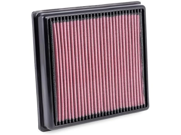 K&N K&N High-Flow Original Lifetime Engine Air Filter: In