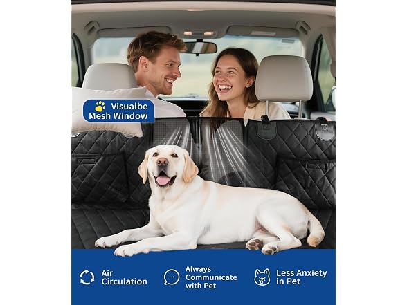 Waterproof Dog Car Seat Extender 450lb