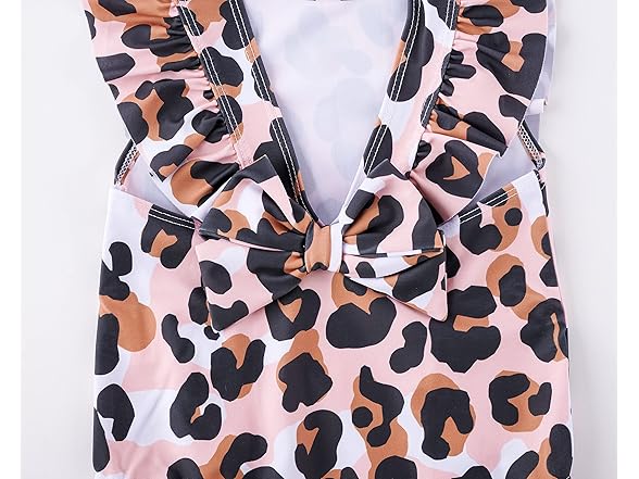 Mud Pie Girls Pink Swimsuit (6-9M)