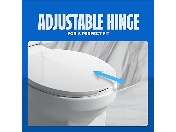 HIGHCRAFT Premium Round Toilet Seat