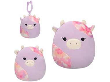 $6.49, Was $14.74, 55% Off! Squishmallows Original Suri Sunset Cow 3-Pack dealfomo