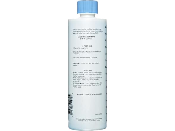 Pool Mate 1-Pint 2-Pack Metal Gone for Hot Tubs